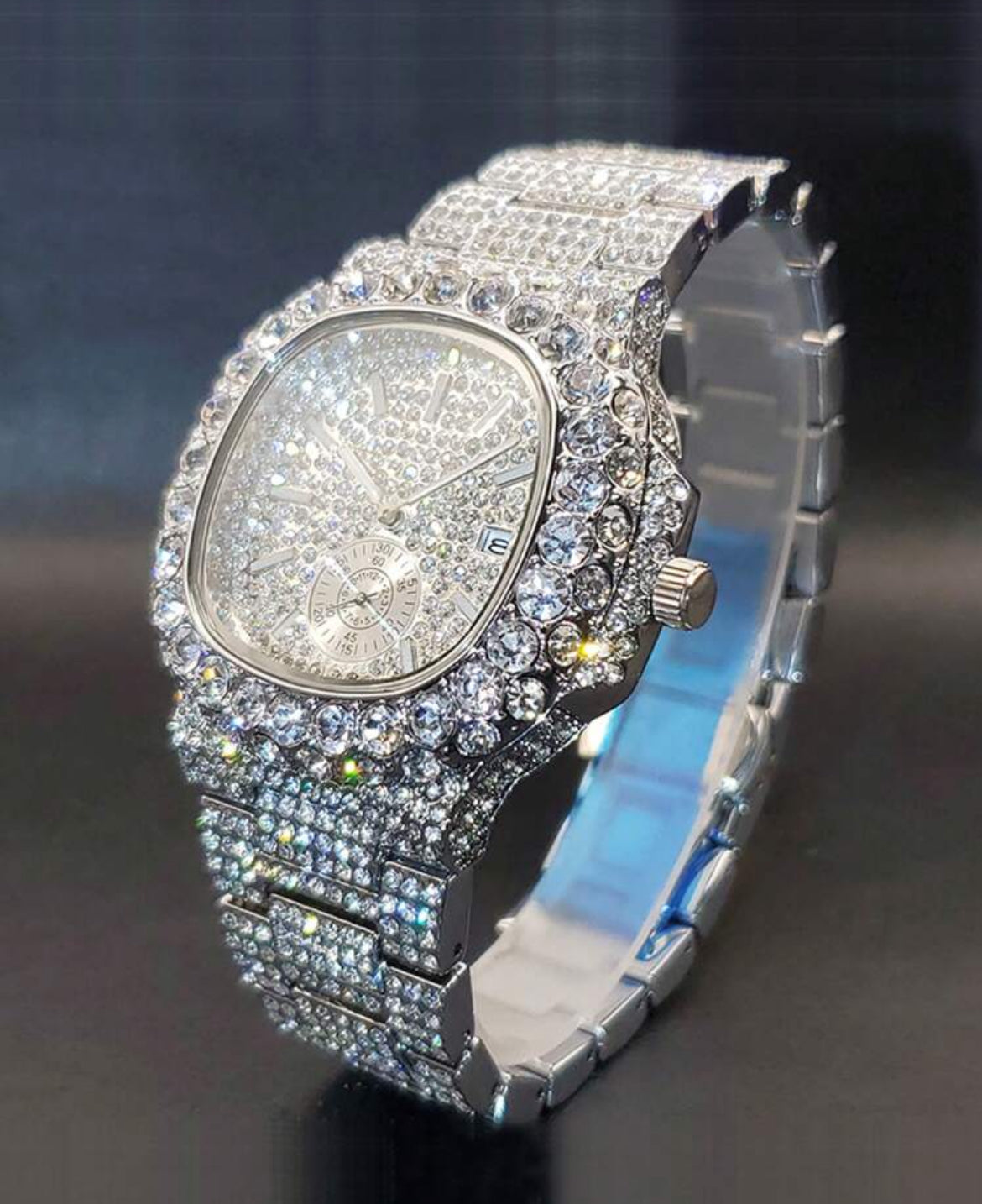 Men’s Luxury Iced Watch