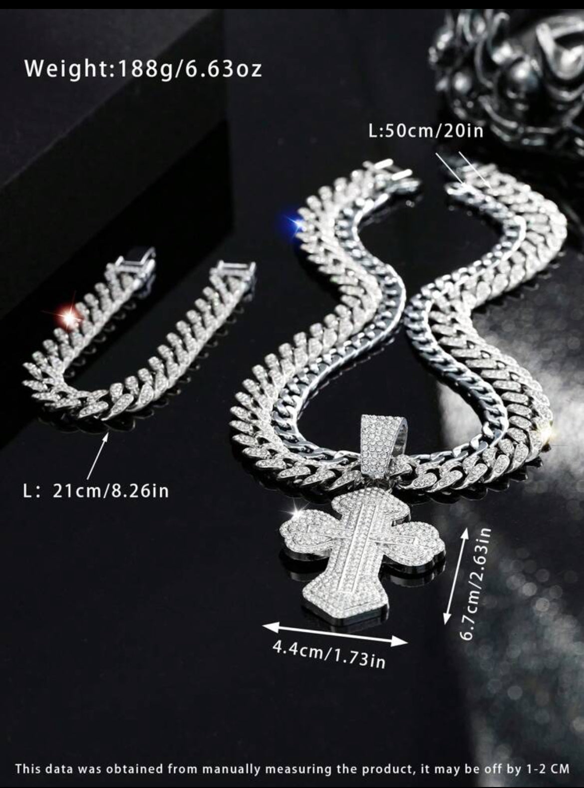 Cross Hip Hop Ice chain