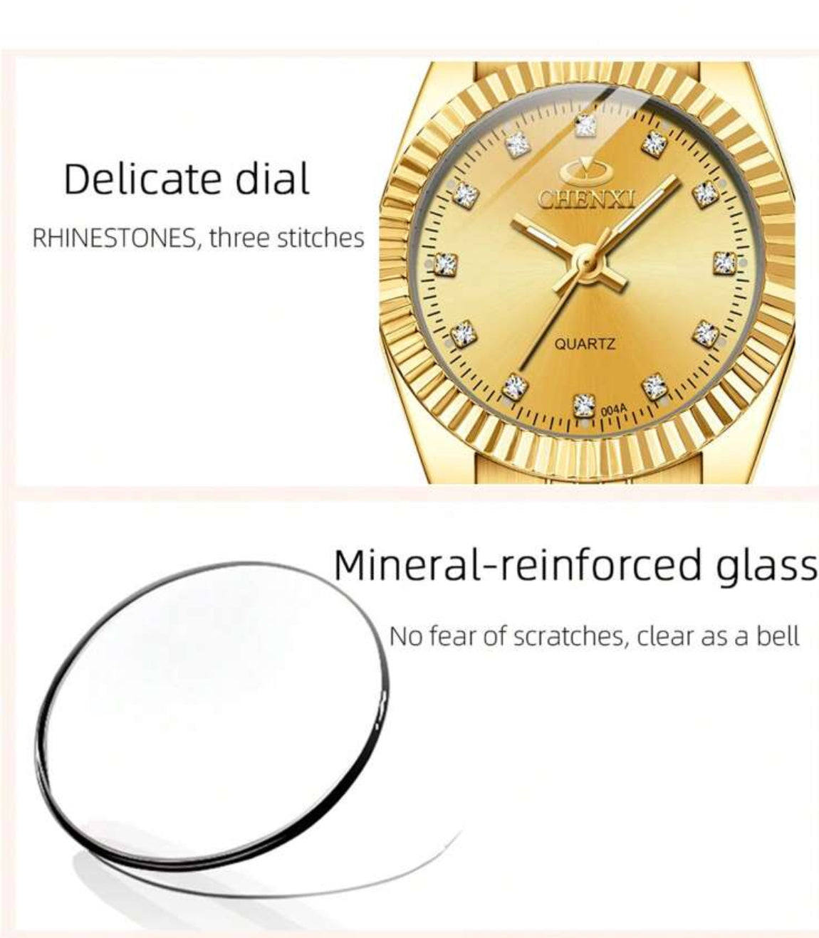 Chenxi Luxurious Stainless Steel Watch