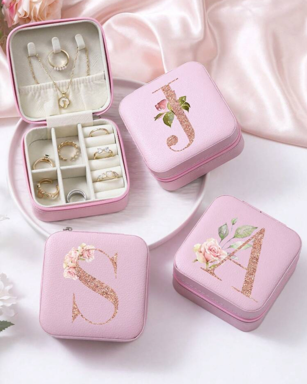 Initial Jewelry Box