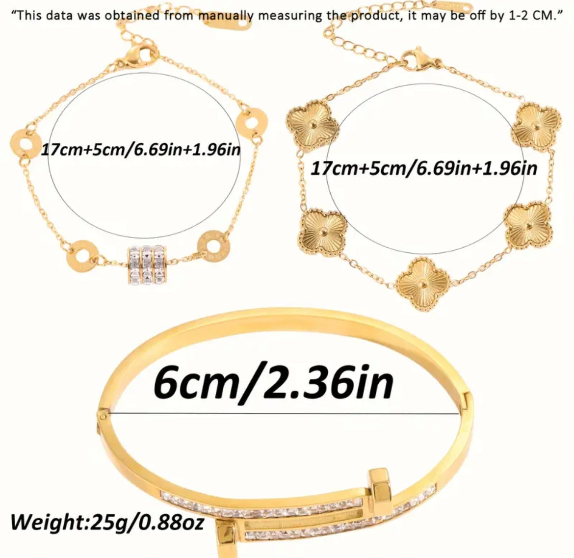 Kaia Band 3pc bracelet set