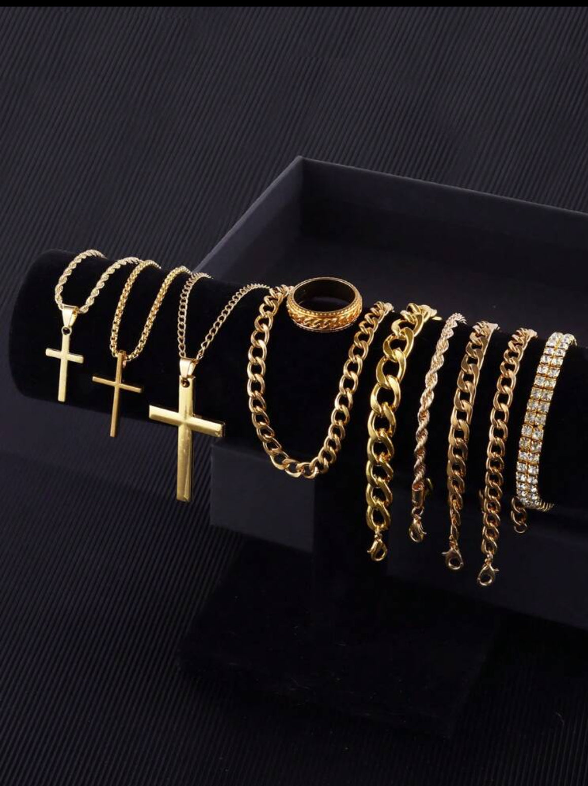 10pc Men’s Jewelry Set