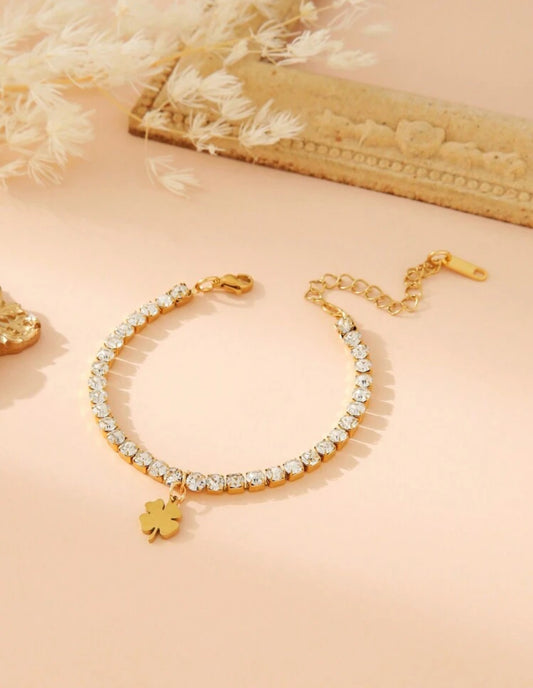 18K gold plated bracelets