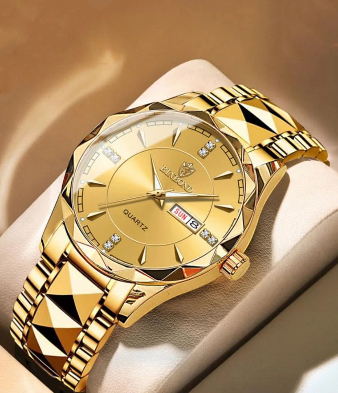 Bond Luxury Stainless Steel Watch for men .