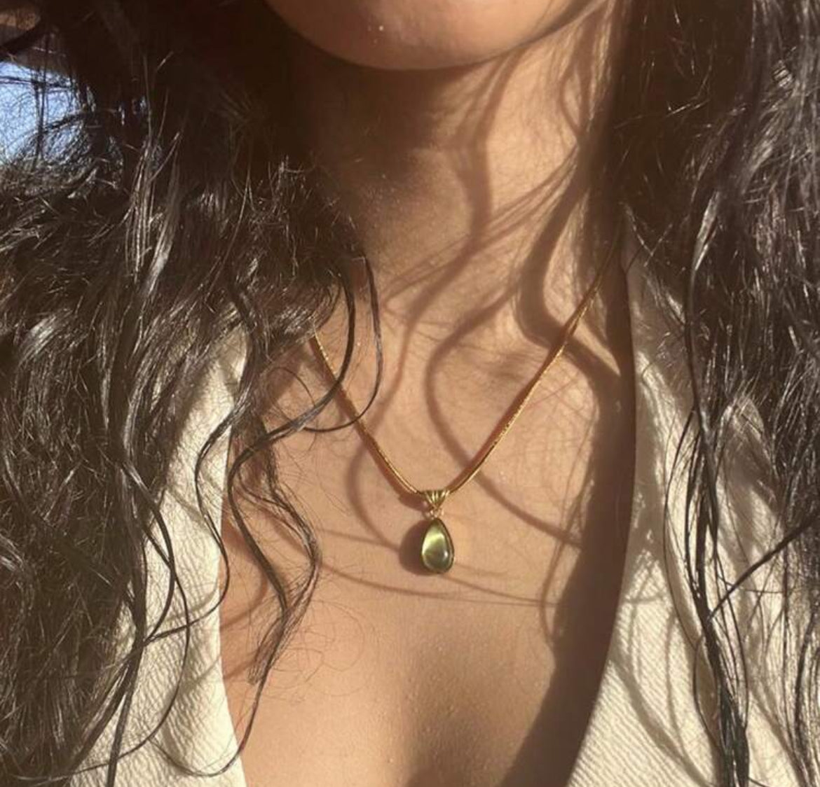 Waterdrop Essence Necklace