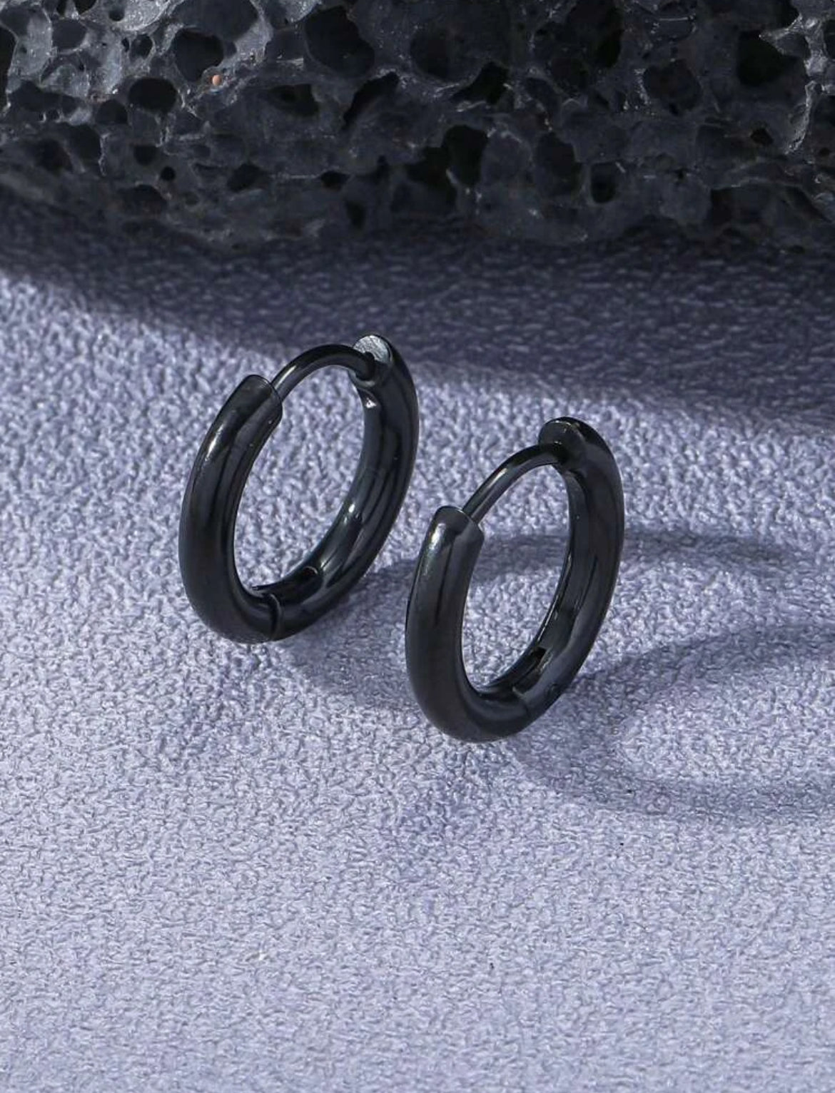 Stainless steel men’s earrings