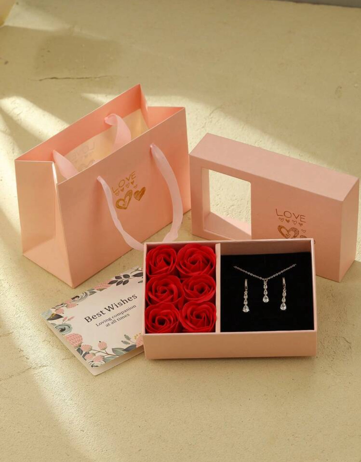 Kater Elegant Necklace & Earring set