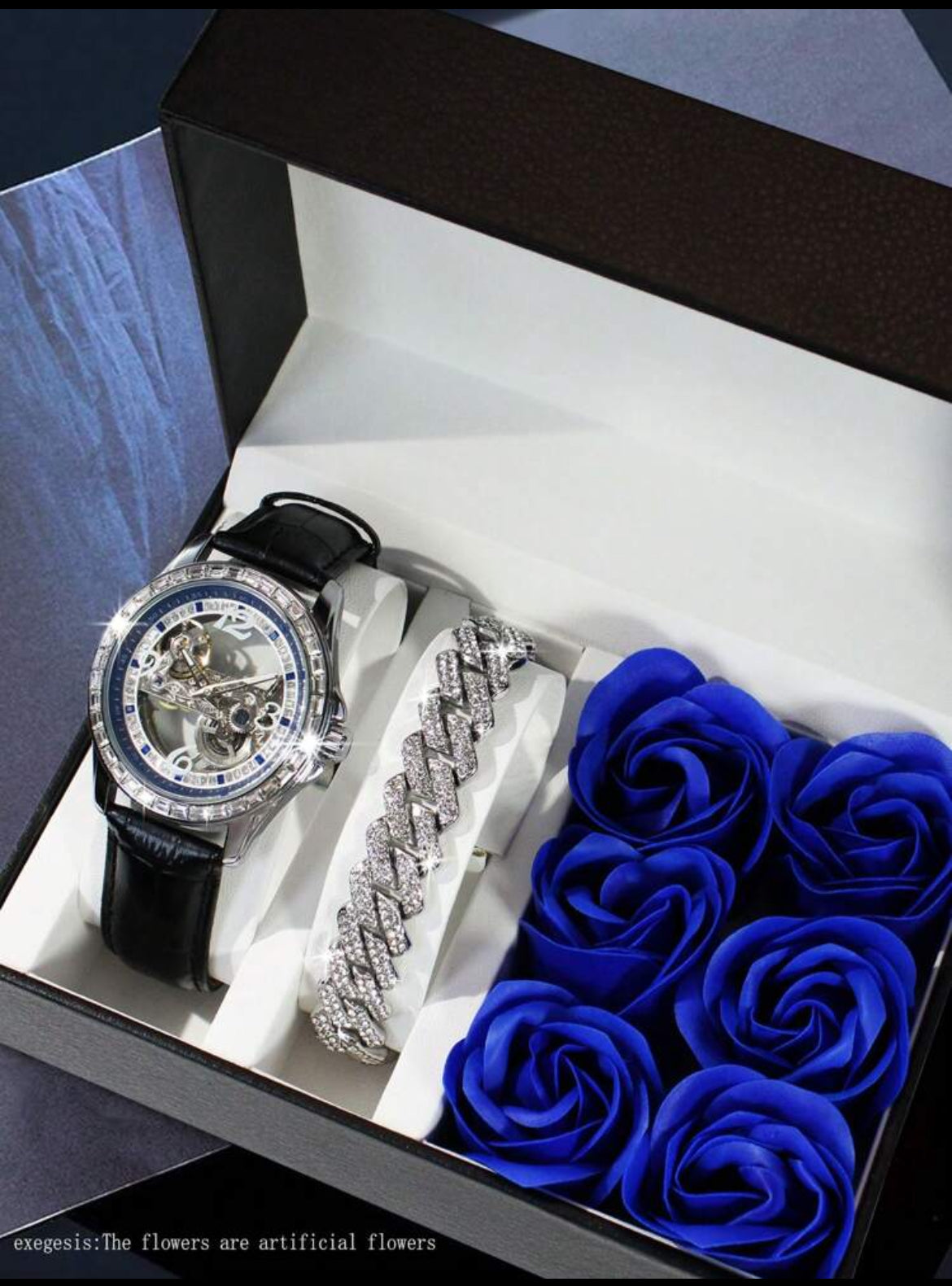 Waterproof Luminous Watch & Bracelet set for men