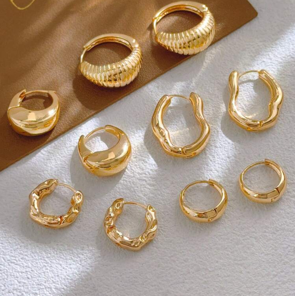 5pairs Chunky Earring Set