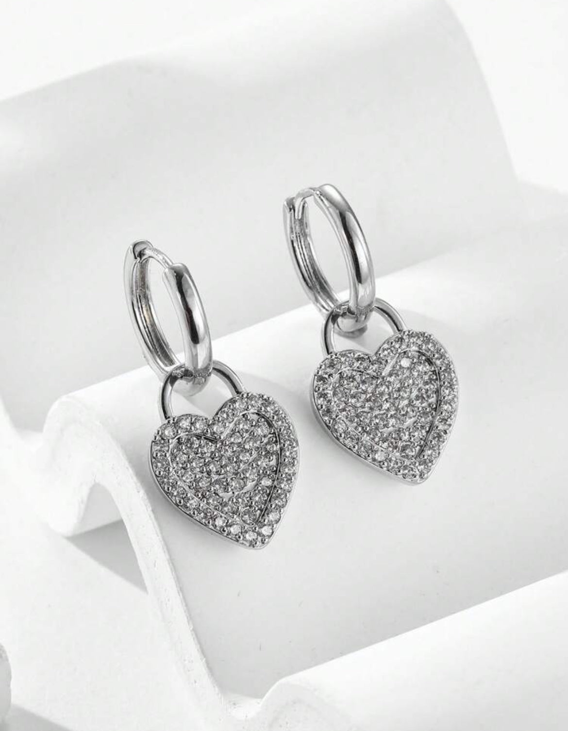 Heart earrings