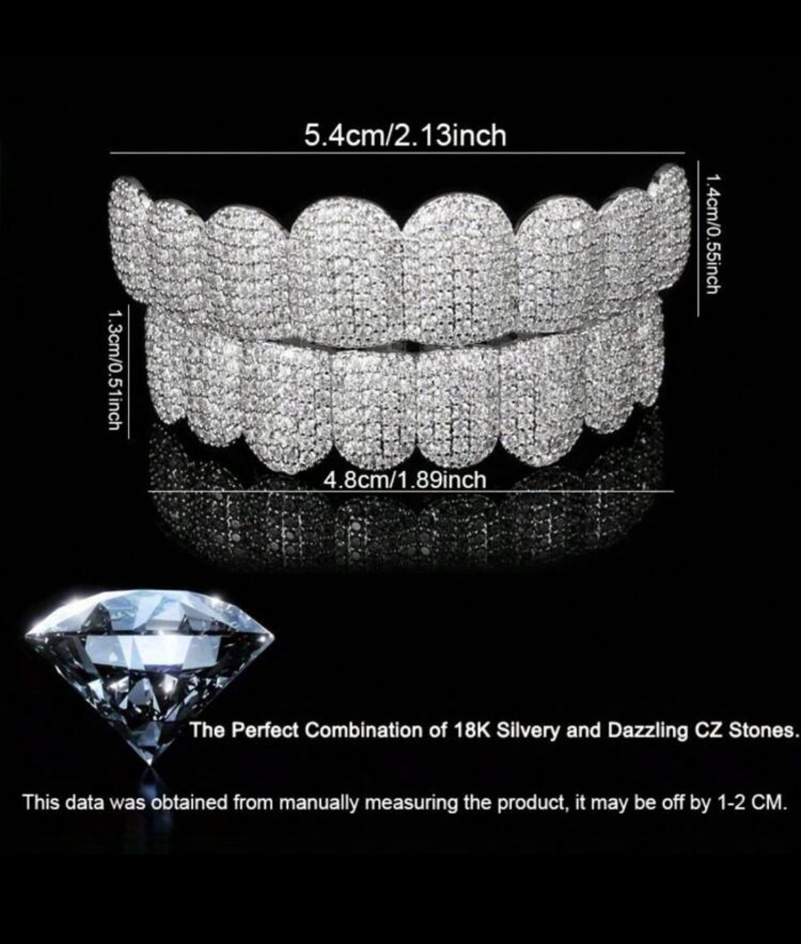 Hot Icy Grillz bottom & top