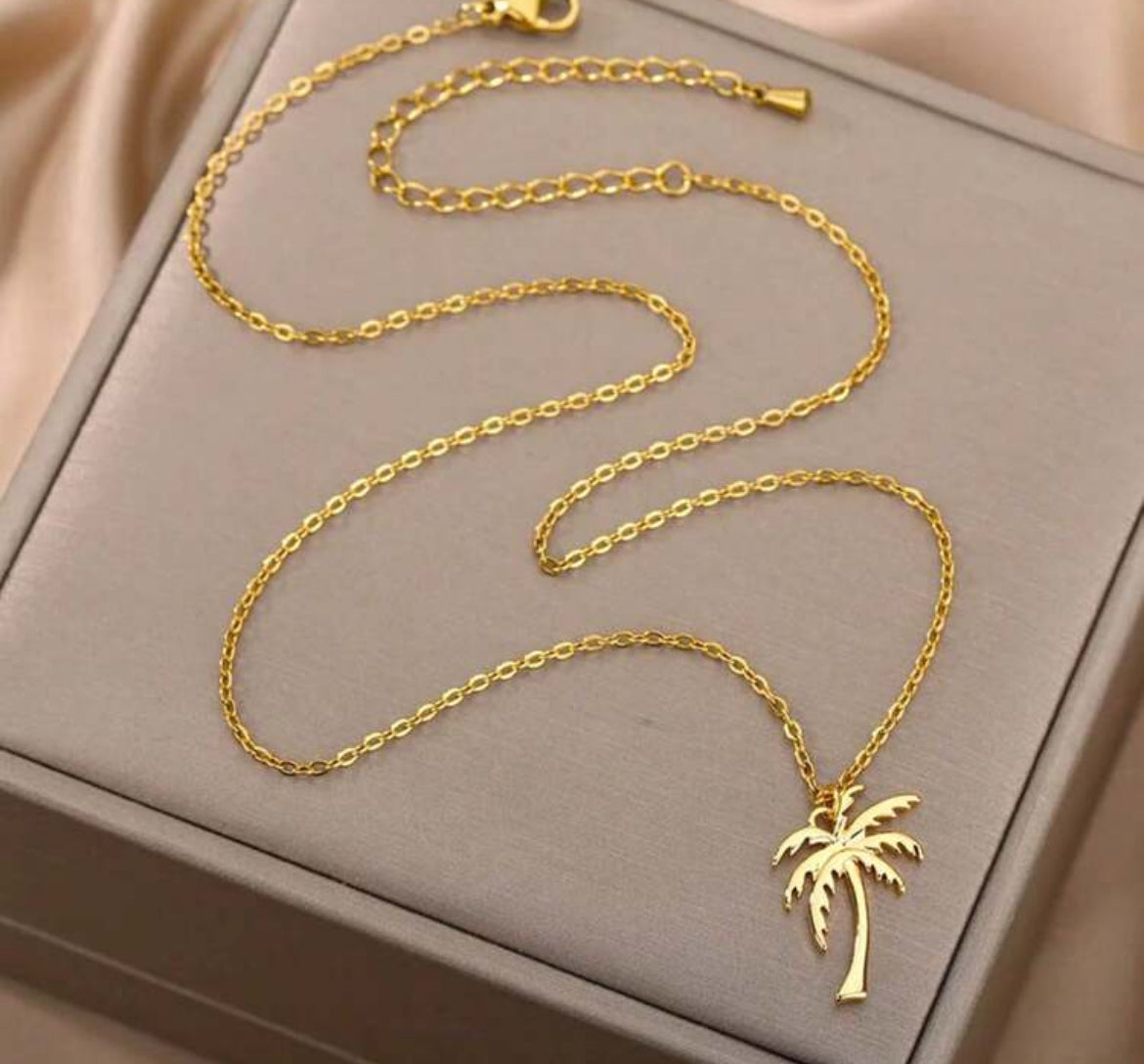 Coconut Tree Necklace