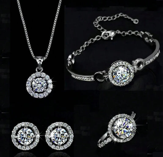 925 sterling silver Jasmine Set