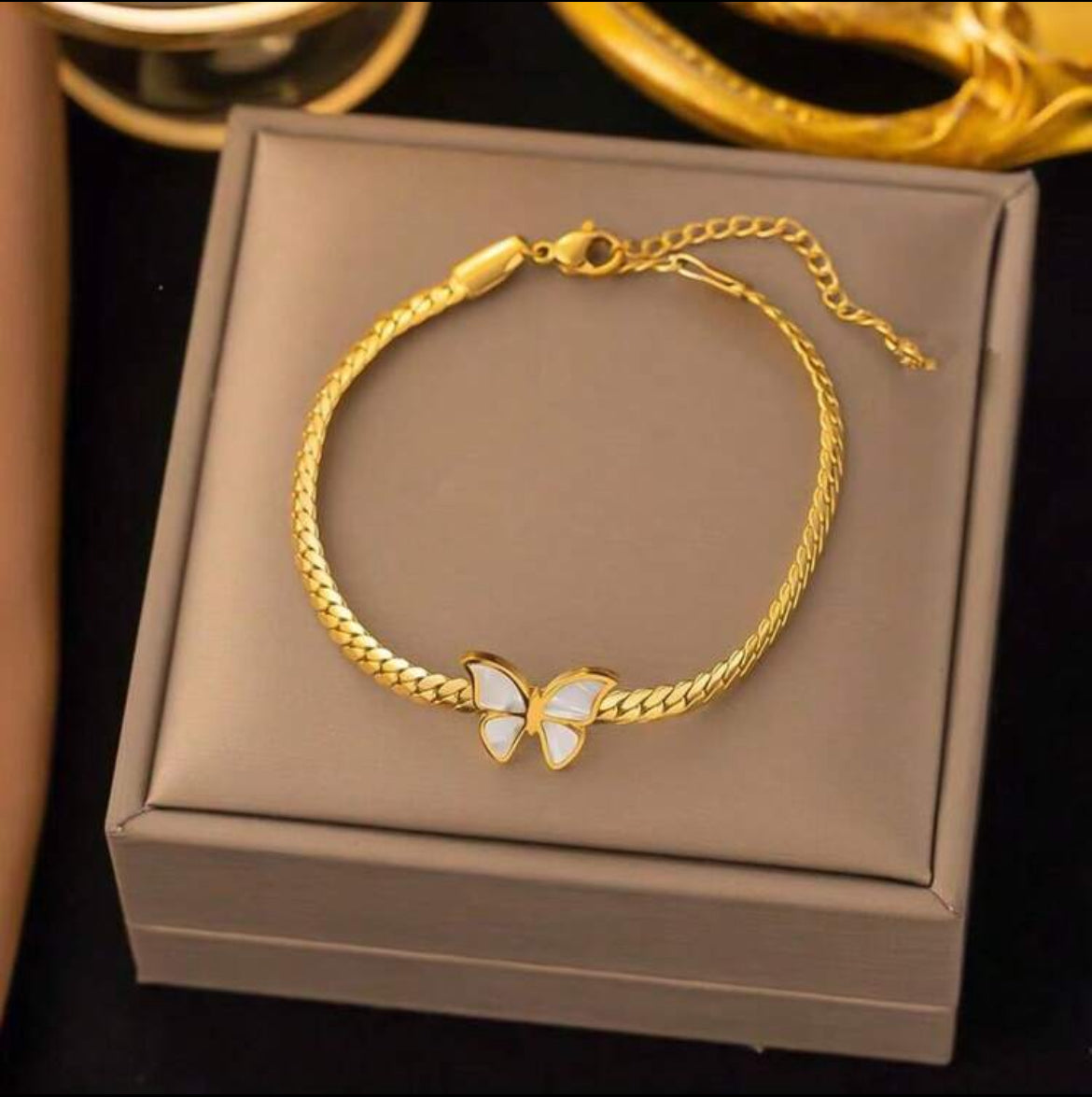 Butterfly Solid Necklace