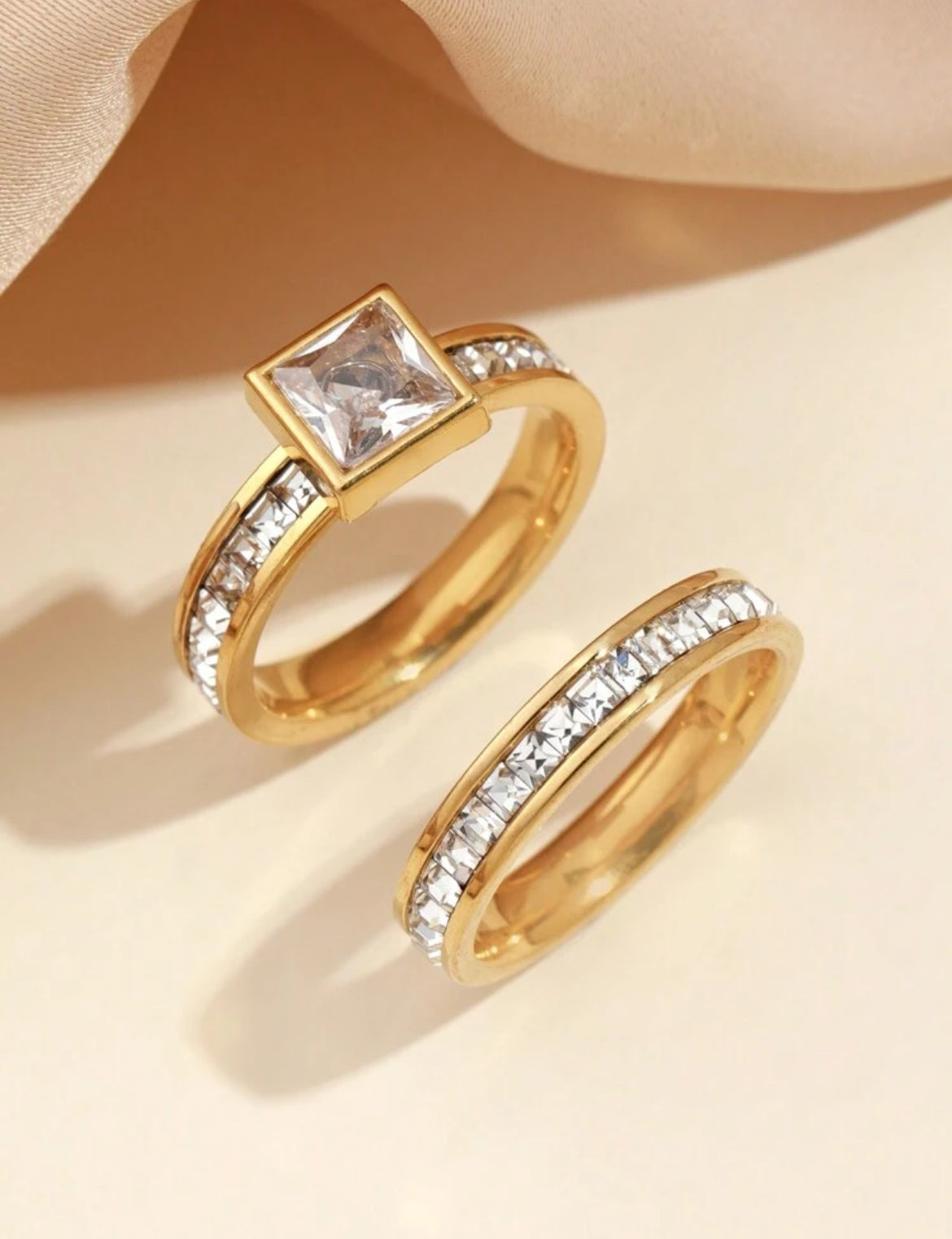 2pc Elodie Ring set