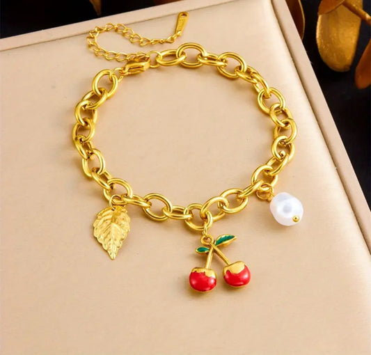 Cherry On Top Bracelet
