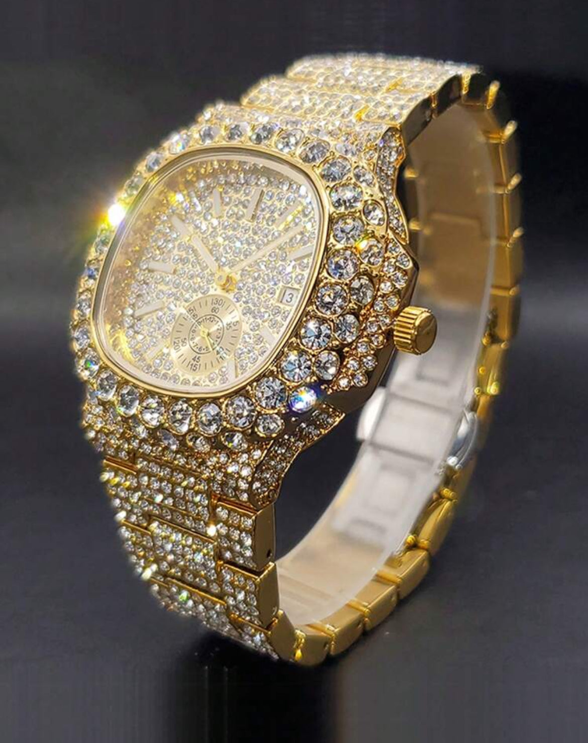 Men’s Luxury Iced Watch