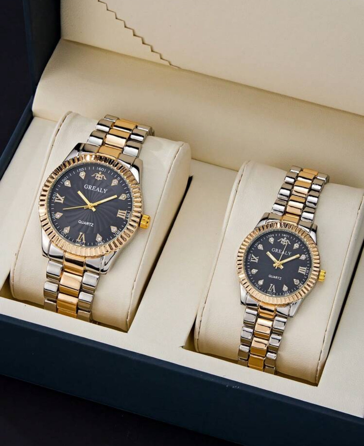 Couples Classy Watch Set