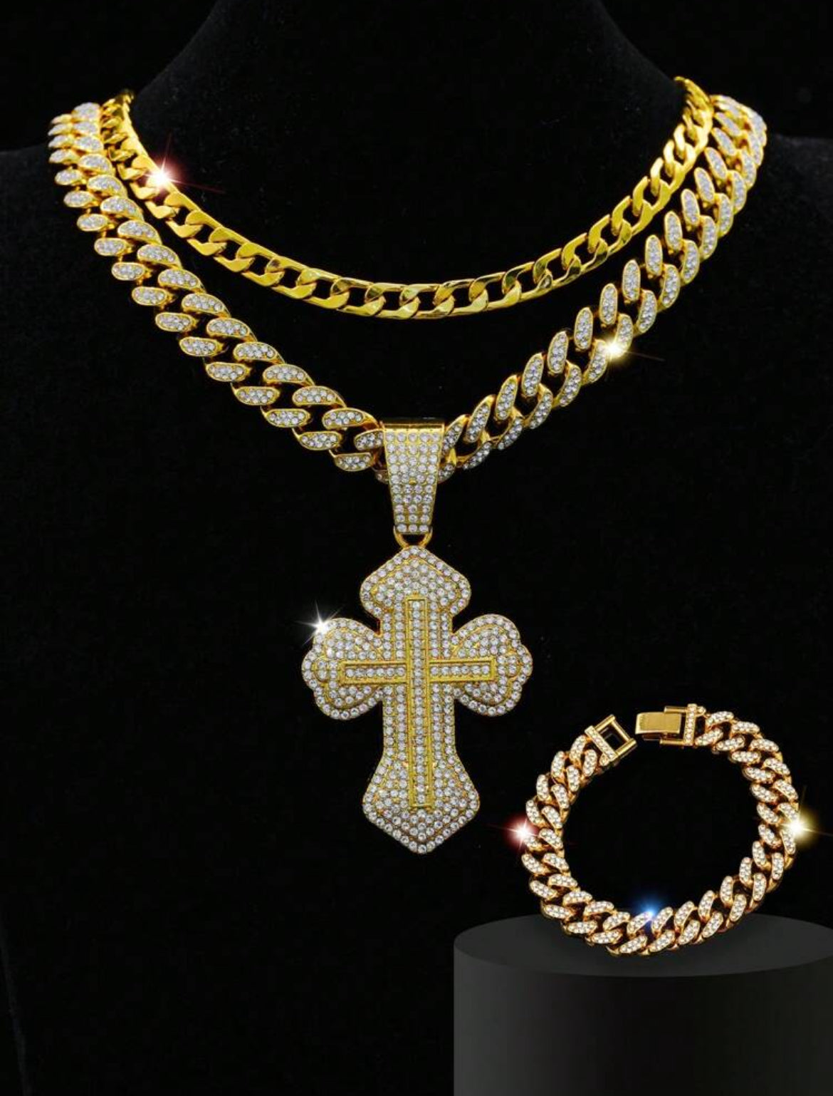 Cross Hip Hop Ice chain
