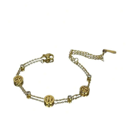 Darling 18K gold plated bracelet