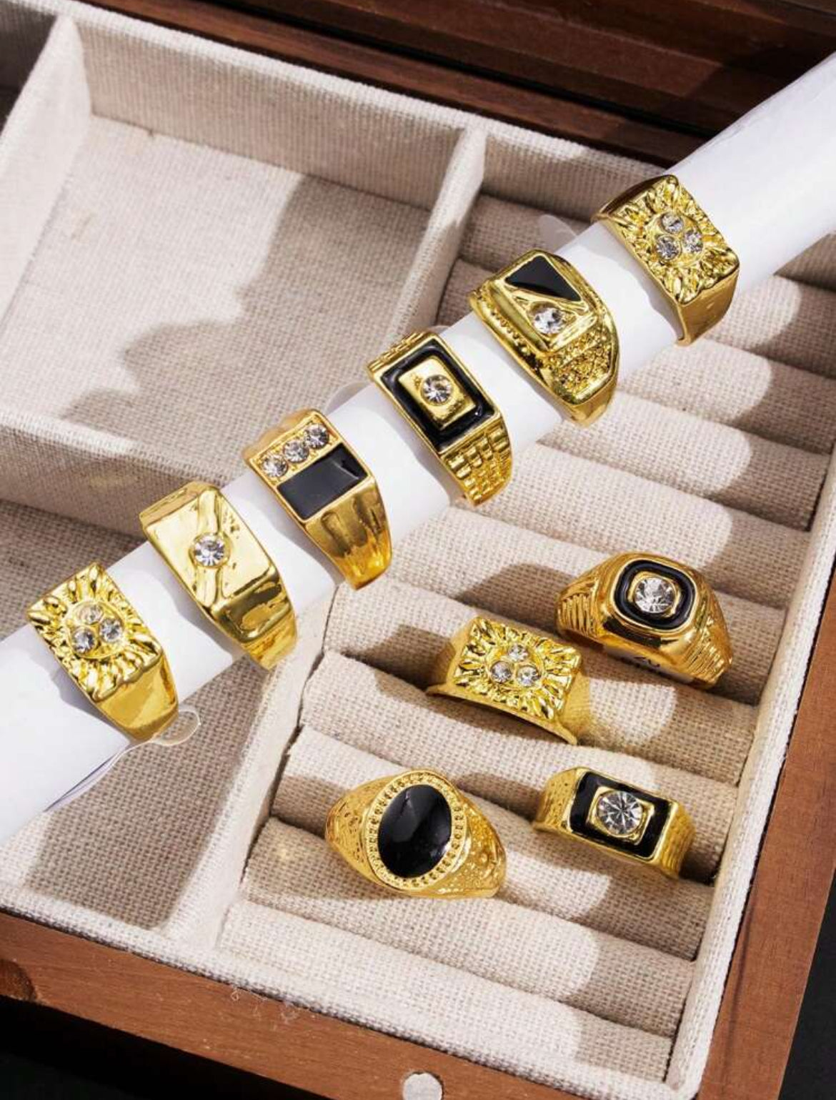 Men’s 10pcs Ring Set