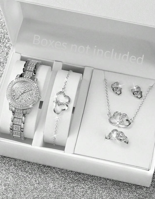 6pc Ladies Gabby Elegant Watch Set