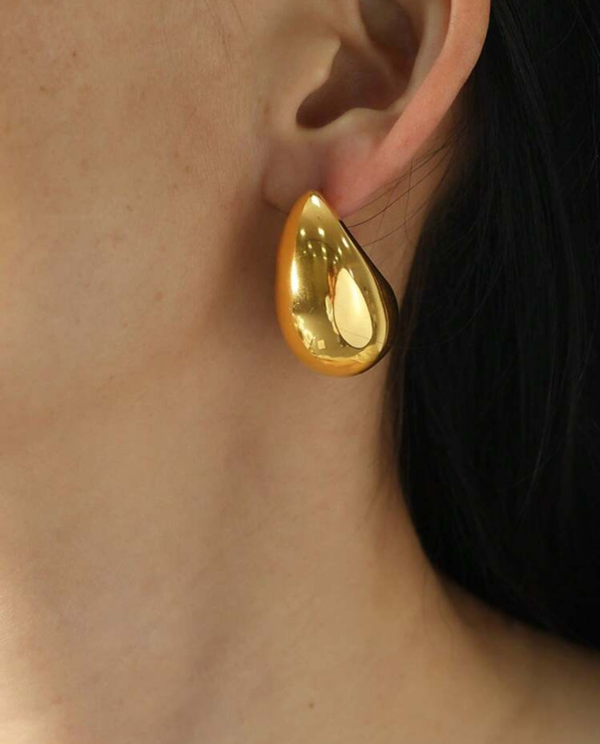 Olive Drop earrings