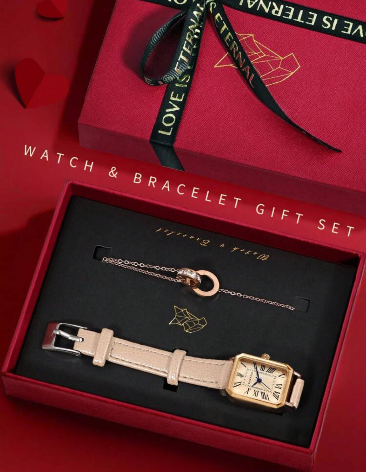 Lucky Fox Watch & bracelet Set