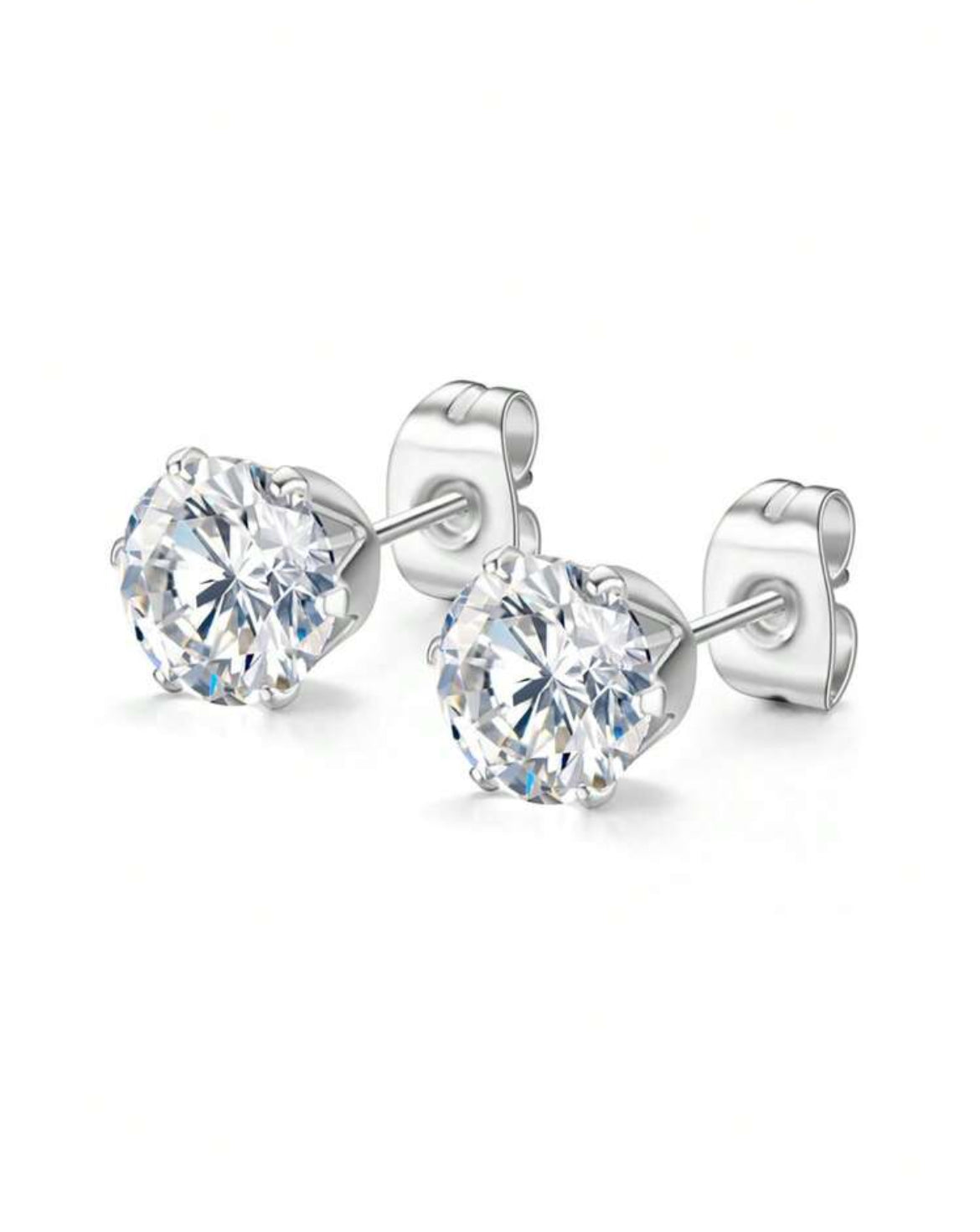 18K gold Diamond Stud earrings
