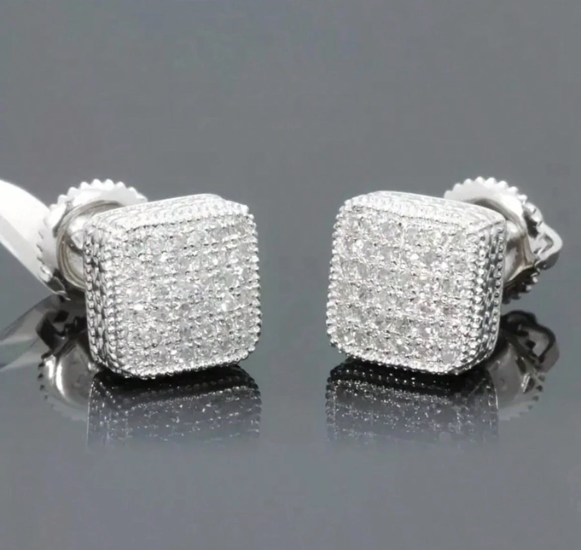 Men’s hip hop earring studs