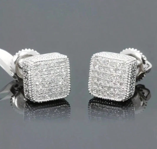 Men’s hip hop earring studs