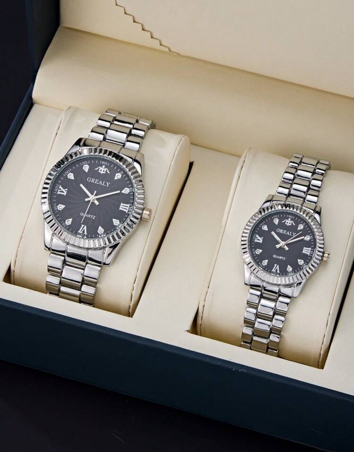Couples Classy Watch Set