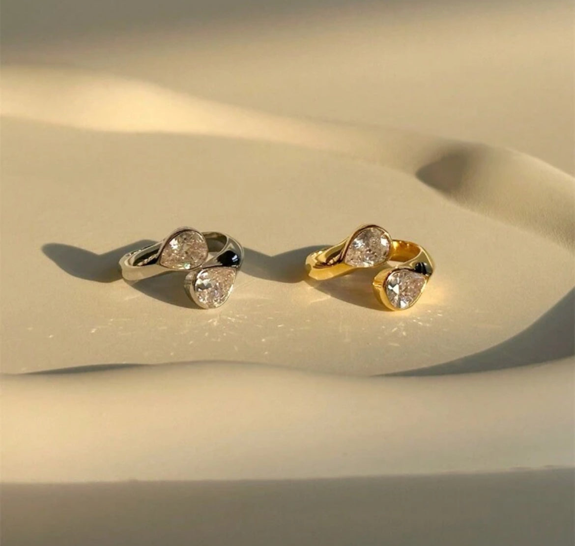 18K Gold Plated Statement  Ring