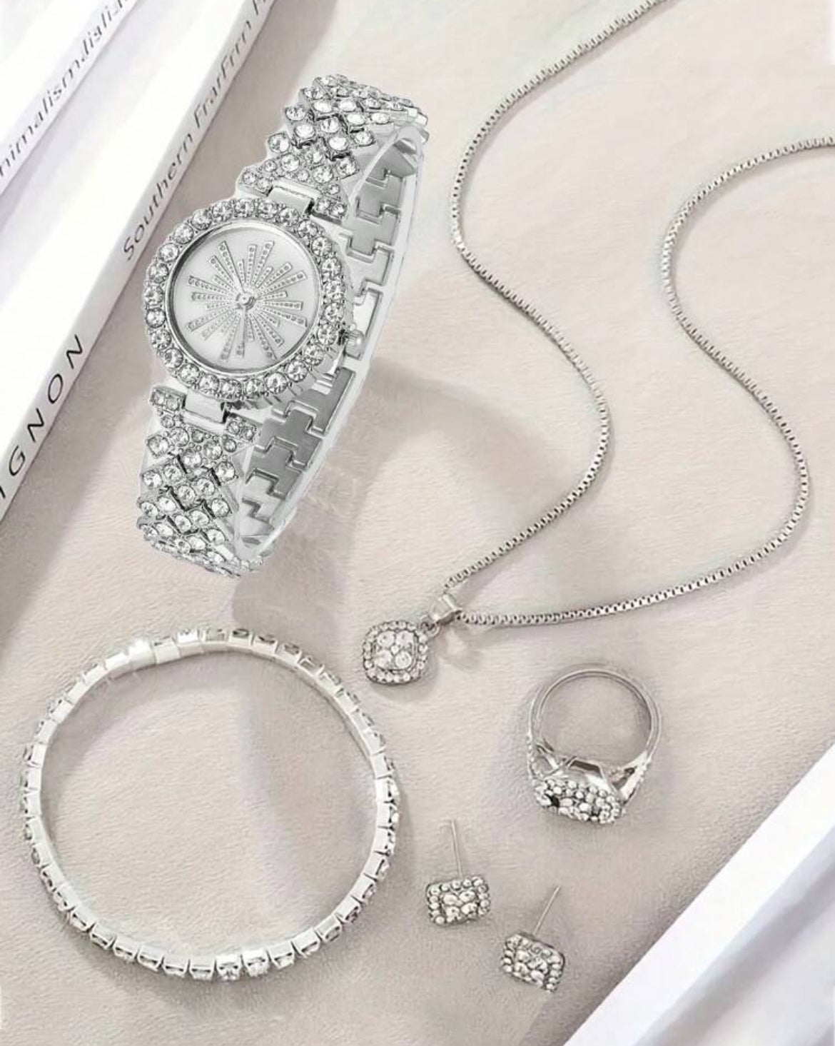 6pc Steffany watch set