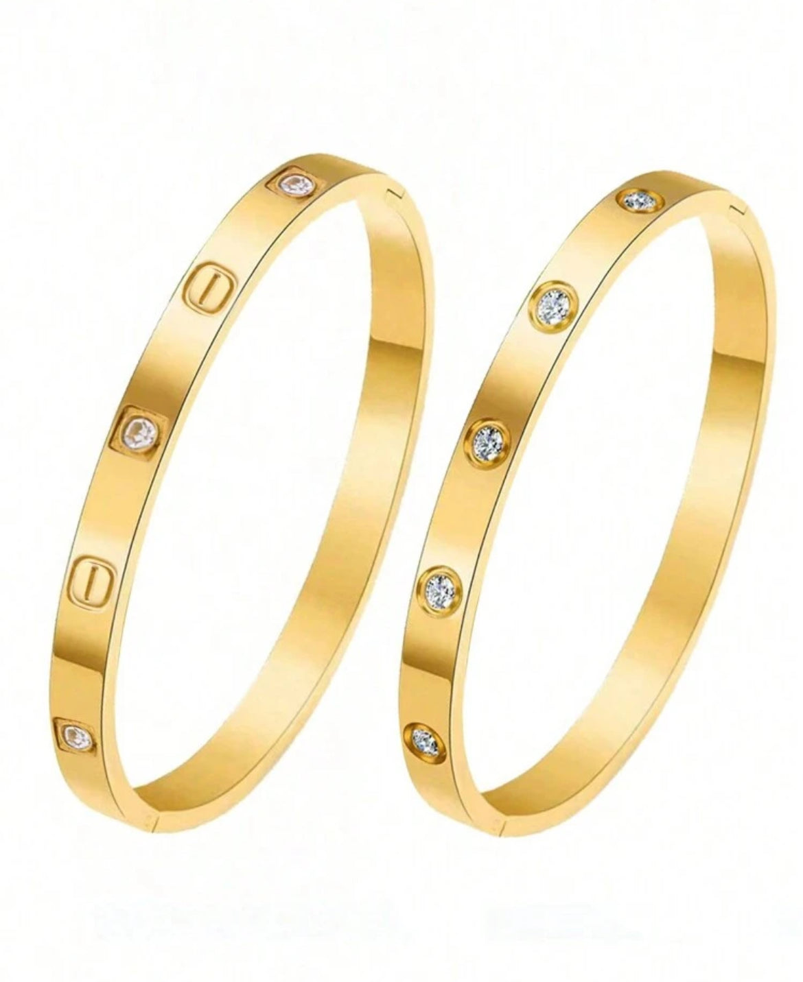 2pc Aniya Stainless Steel Bracelets