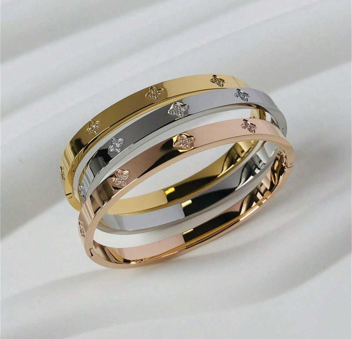 Aria elegant titanium steel bracelet