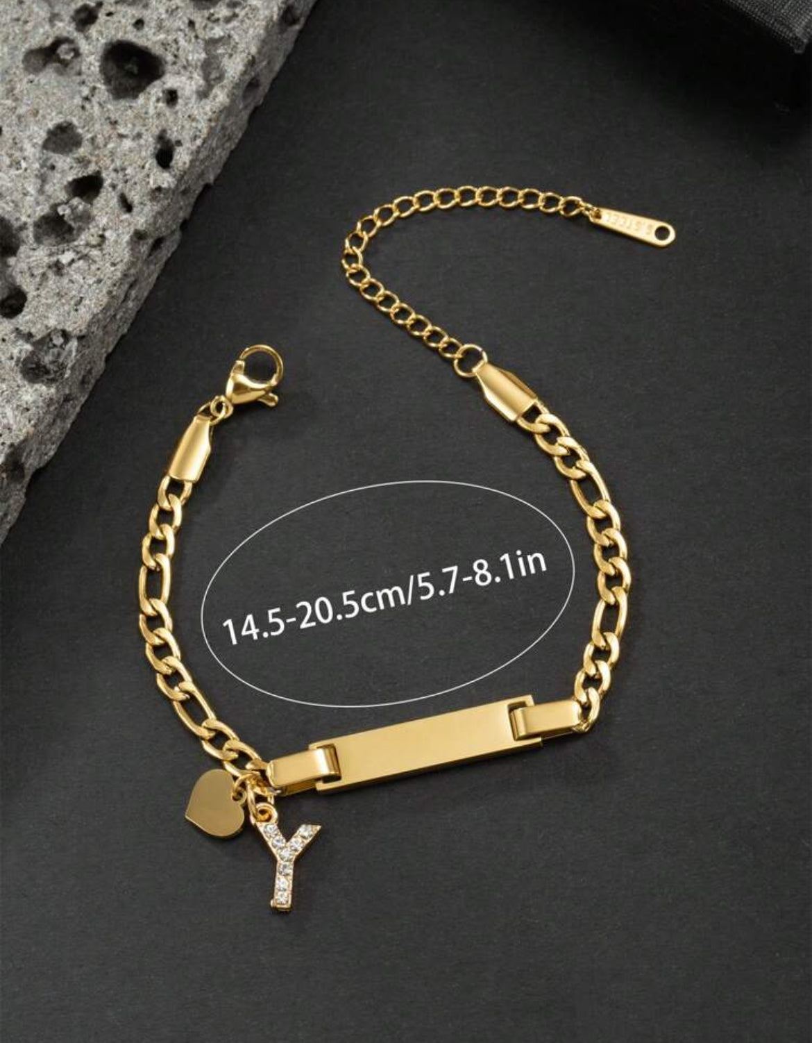 Light Weight Initial Bracelets