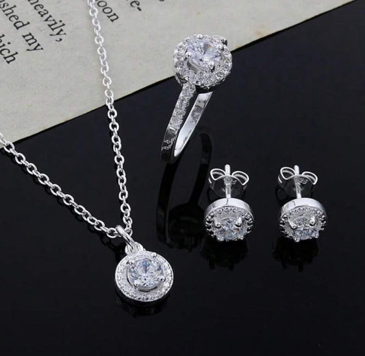 925 Sterling Silver Naomi Set