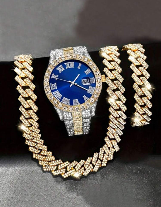 Men’s Ice Box Jewelry Set