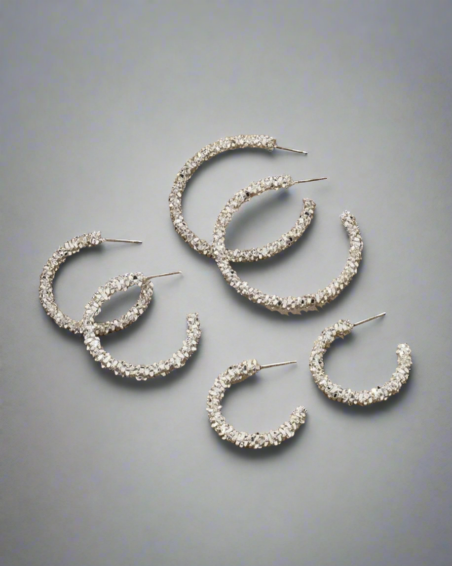3pairs Rhea Hoop earring set