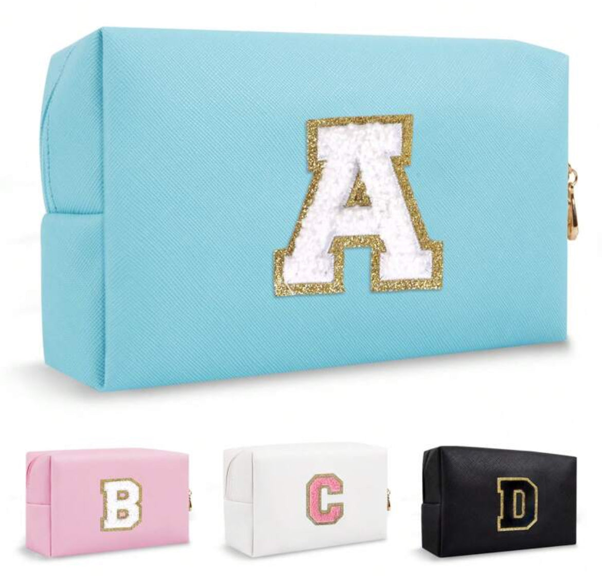 Personalized makeup bag
