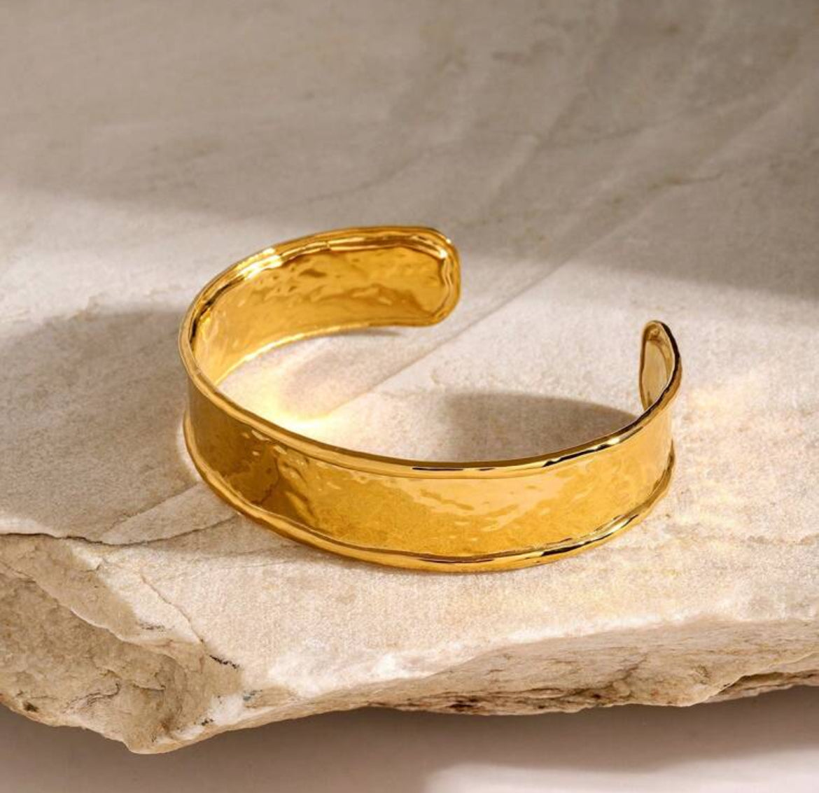 18K gold plated Bangle