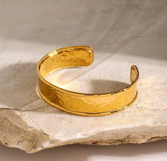 18K gold plated Bangle
