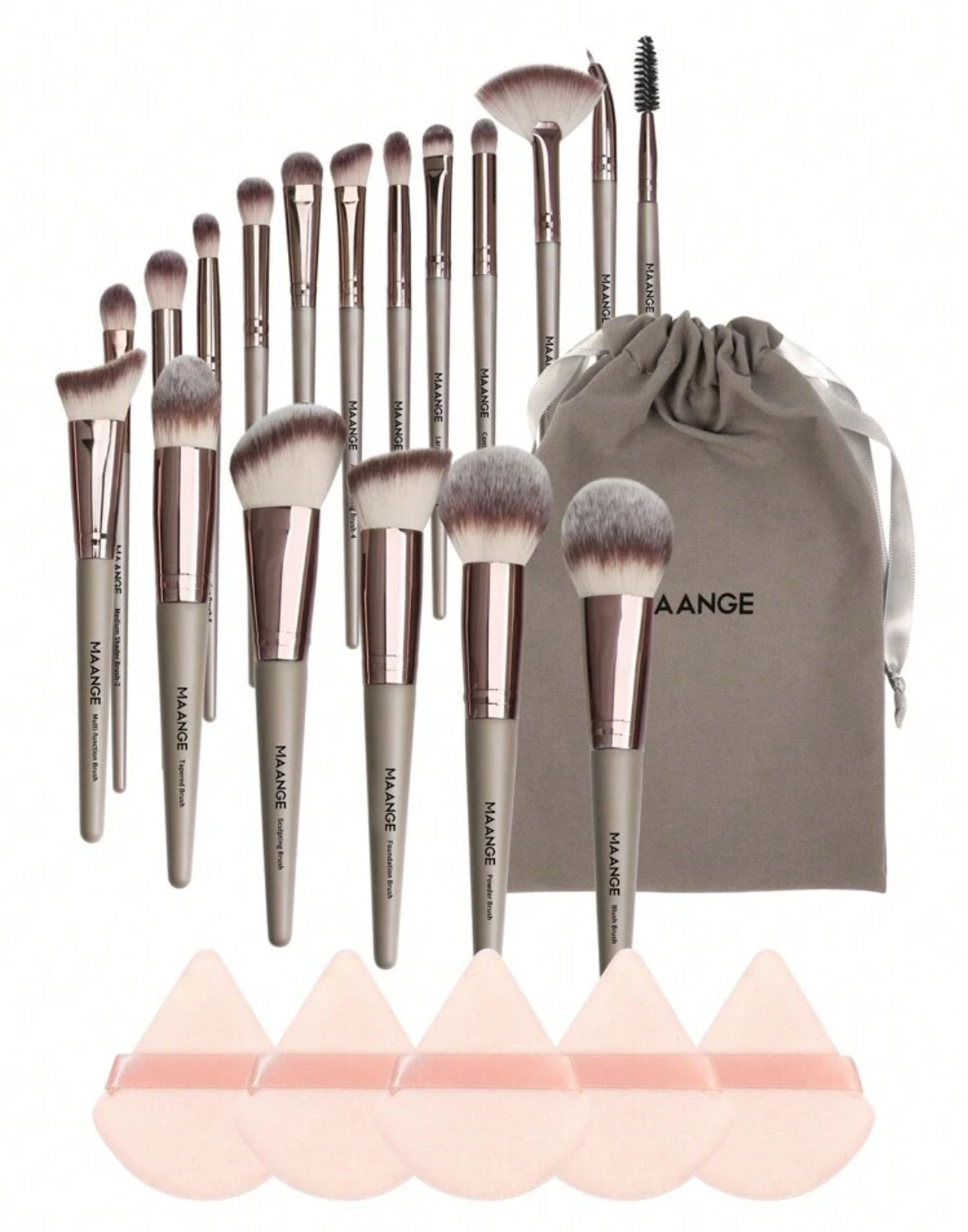 18pc Makeup Brushes Set