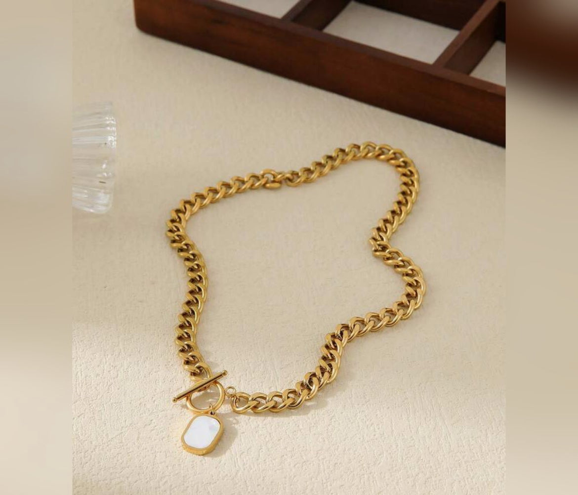 18K gold plated statement necklaces