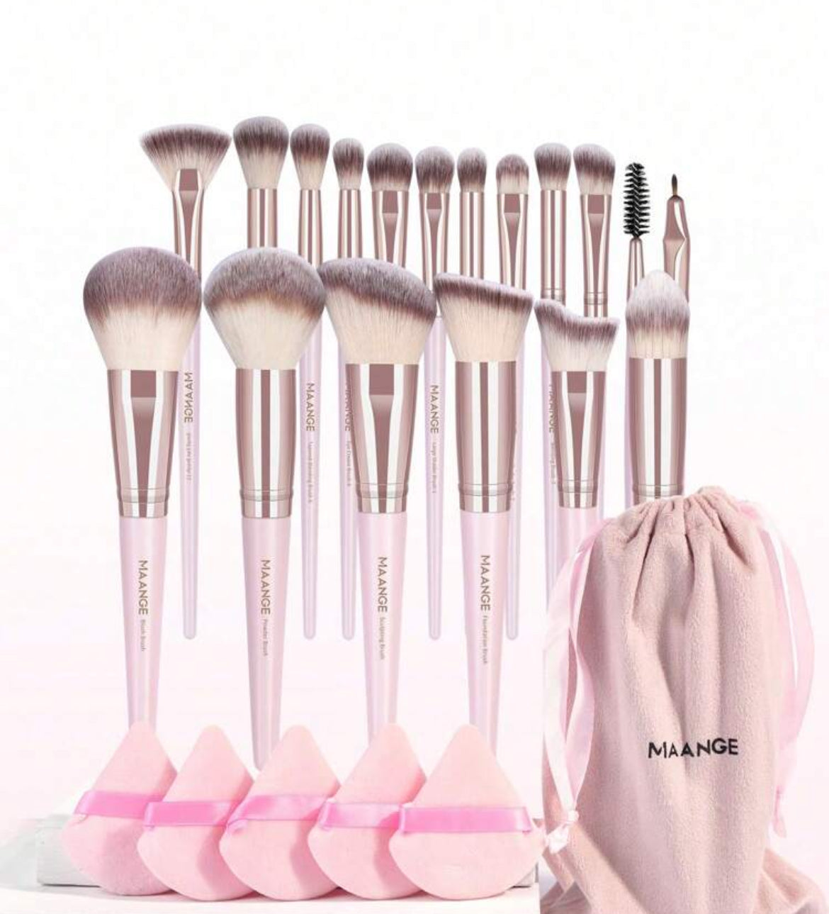 18pc Makeup Brushes Set