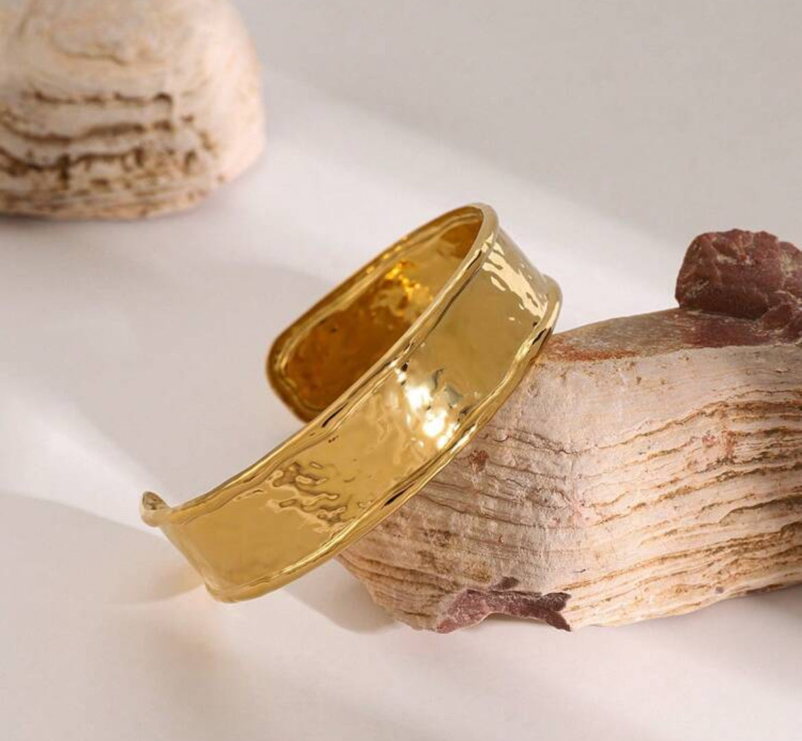 18K gold plated Bangle