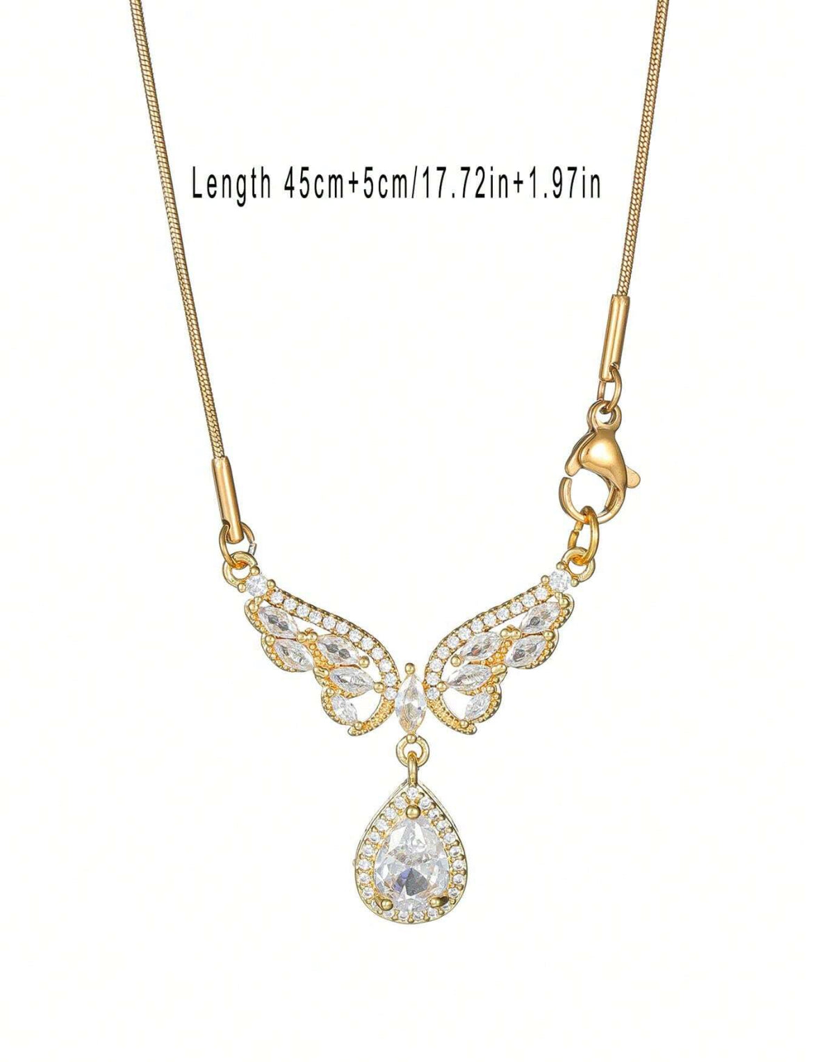 Elegant Angel wings necklace