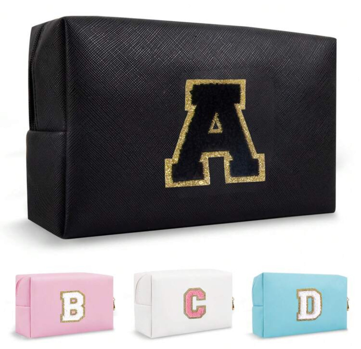 Personalized makeup bag