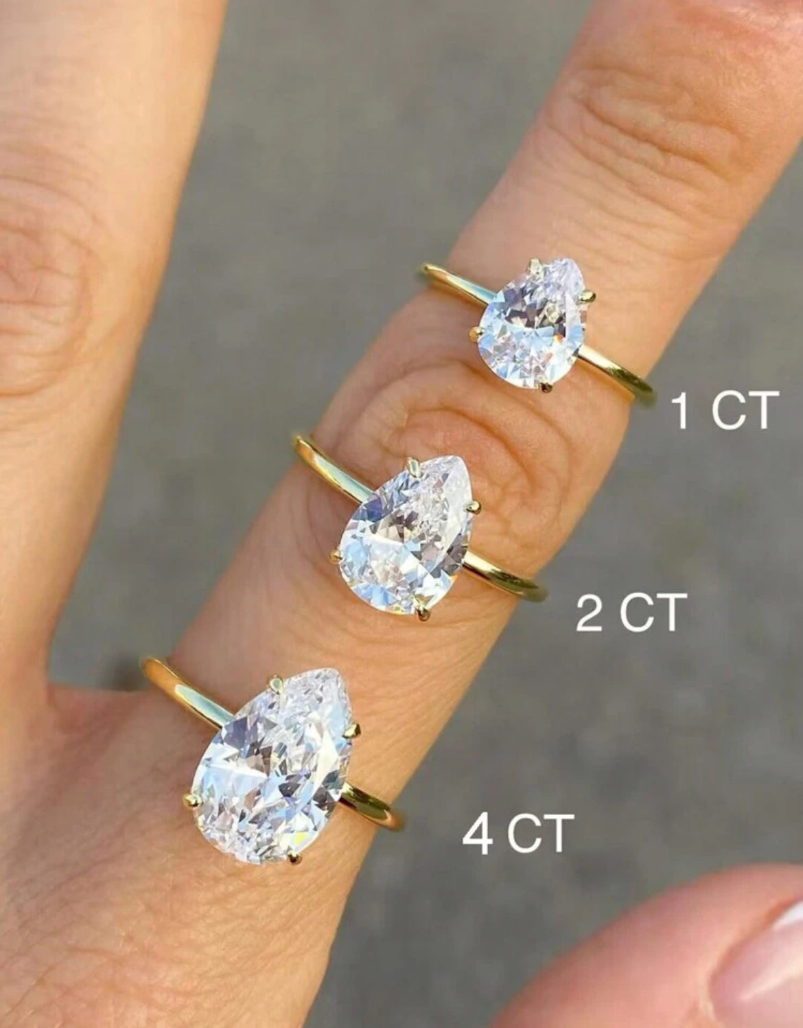 Fabiola S925 One Carat Ring